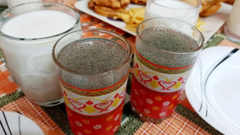 Chia Seeds in Water